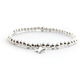 NOÉ - pulsera cruz de plata 10mm